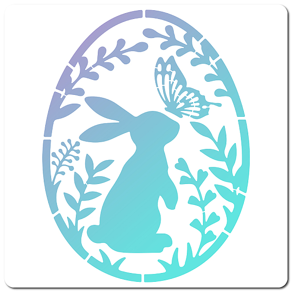 PandaHall GORGECRAFT 12 Inch Rabbit Stencil Easter Rabbit in Egg Butterfly Plant Templates Large Reusable Plastic Square Stencils Sign for...
PandaHall GORGECRAFT 12 Inch Rabbit Stencil Easter Rabbit in Egg Butterfly Plant Templates Large Reusable Plastic Square Stencils Sign for...