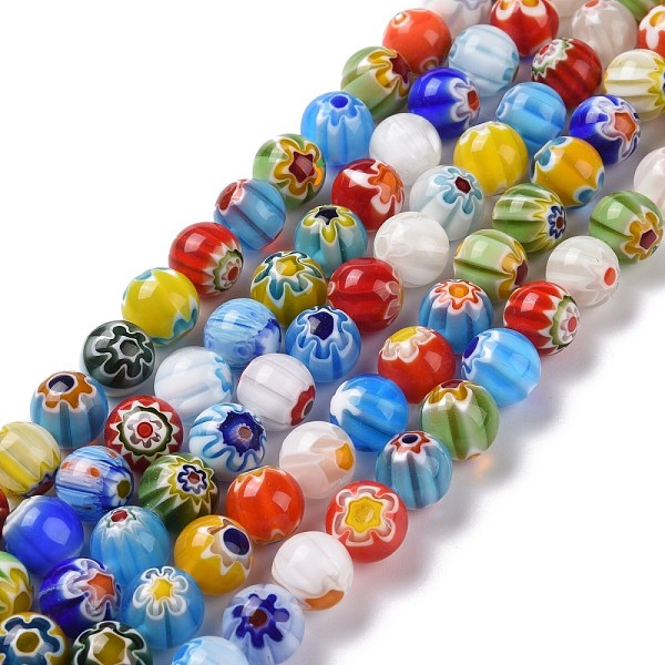 PandaHall Handmade Millefiori Glass Beads Strands, Round, Colorful, Size: about 12mm in diameter, hole: 1mm, about 31pcs/strand, 16 inch..., Multicolor
PandaHall Handmade Millefiori Glass Beads Strands, Round, Colorful, Size: about 12mm in diameter, hole: 1mm, about 31pcs/strand, 16 inch..., Multicolor