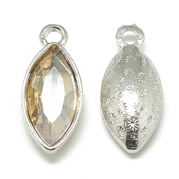 PandaHall Alloy Glass Pendants, Faceted, Horse Eye, Platinum, Pale Goldenrod, 20x9x5mm, Hole: 1.5mm Alloy+Glass Horse Eye Yellow
PandaHall Alloy Glass Pendants, Faceted, Horse Eye, Platinum, Pale Goldenrod, 20x9x5mm, Hole: 1.5mm Alloy+Glass Horse Eye Yellow