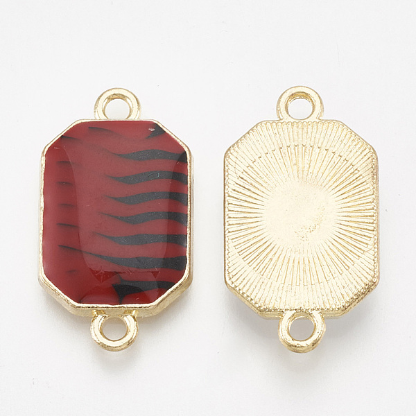 PandaHall Alloy Enamel Links connectors, Octagon, Light Gold, Dark Red, 22x12x3mm, Hole: 1.5mm Alloy+Enamel Octagon Red
PandaHall Alloy Enamel Links connectors, Octagon, Light Gold, Dark Red, 22x12x3mm, Hole: 1.5mm Alloy+Enamel Octagon Red