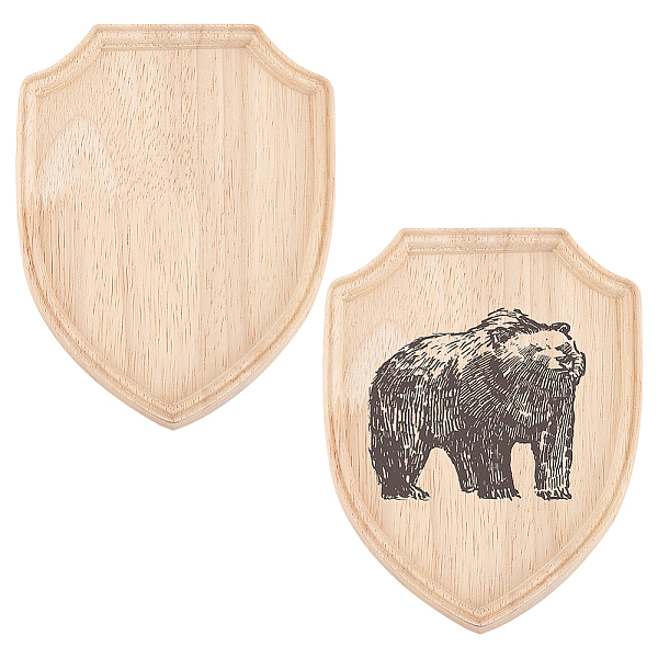 PandaHall Rubber Wood Carved Onlay Applique Craft, Unpainted Onlay Furniture Home Decoration, Shield, BurlyWood, 152x121x17.5mm, Inner..., Orange
PandaHall Rubber Wood Carved Onlay Applique Craft, Unpainted Onlay Furniture Home Decoration, Shield, BurlyWood, 152x121x17.5mm, Inner..., Orange