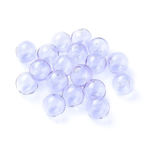PandaHall Handmade Blown Glass Beads, Round, Violet, 16x16mm, Hole: 1~2mm Glass Round Purple
PandaHall Handmade Blown Glass Beads, Round, Violet, 16x16mm, Hole: 1~2mm Glass Round Purple