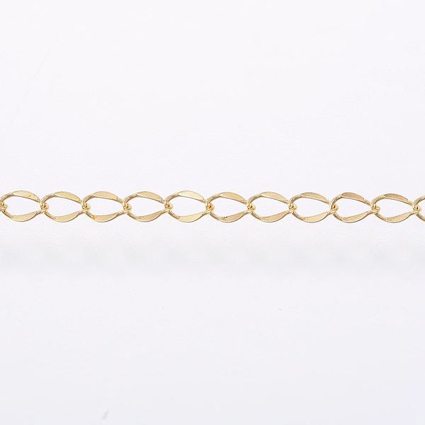 PandaHall 3.28 Feet Handmade Ion Plating(IP) 304 Stainless Steel Curb Chains, Soldered, Oval, Golden, 4x2x1mm 304 Stainless Steel
PandaHall 3.28 Feet Handmade Ion Plating(IP) 304 Stainless Steel Curb Chains, Soldered, Oval, Golden, 4x2x1mm 304 Stainless Steel