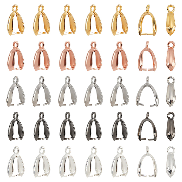 PandaHall 150 Pcs 5 Colors Brass Pendant Pinch Bails, Mixed Color Ice Pick Pinch Bail Bead Pendant Connector Filigree Rack Plating Jewelry...
PandaHall 150 Pcs 5 Colors Brass Pendant Pinch Bails, Mixed Color Ice Pick Pinch Bail Bead Pendant Connector Filigree Rack Plating Jewelry...