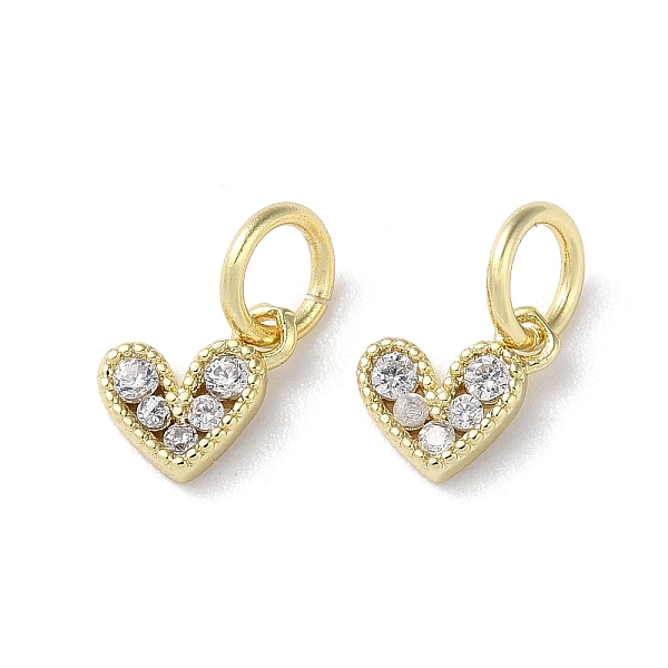PandaHall Rack Plating Brass Micro Pave Cubic Zirconia Pendants, Cadmium Free & Lead Free, Long-Lasting Plated, Heart, Real 18K Gold Plated..., Clear
PandaHall Rack Plating Brass Micro Pave Cubic Zirconia Pendants, Cadmium Free & Lead Free, Long-Lasting Plated, Heart, Real 18K Gold Plated..., Clear