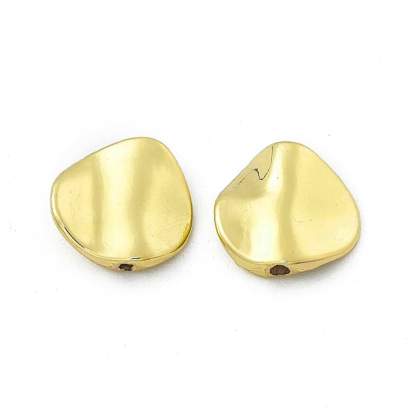 PandaHall Rack Plating Alloy Beads, Irregular Oval, Light Gold, 12x12.5x3mm, Hole: 1.4mm Alloy Oval
PandaHall Rack Plating Alloy Beads, Irregular Oval, Light Gold, 12x12.5x3mm, Hole: 1.4mm Alloy Oval