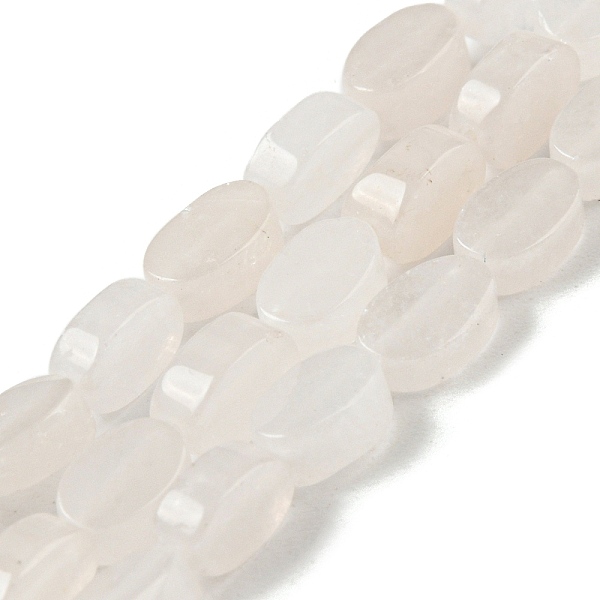 PandaHall Natural White Jade Beads Strands, Flat Oval, 6~6.5x4~4.5x2.5mm, Hole: 0.6mm, about 64pcs/strand, 15.94''(40.5cm) White Jade Oval
PandaHall Natural White Jade Beads Strands, Flat Oval, 6~6.5x4~4.5x2.5mm, Hole: 0.6mm, about 64pcs/strand, 15.94''(40.5cm) White Jade Oval