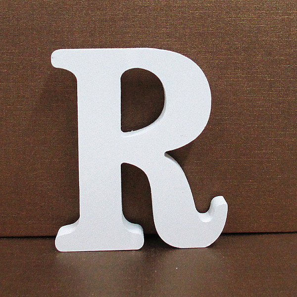 PandaHall Letter Wooden Ornaments, for Home Wedding Decoration Shooting Props, Letter.R, 100x100x15mm Wood Letter R White
PandaHall Letter Wooden Ornaments, for Home Wedding Decoration Shooting Props, Letter.R, 100x100x15mm Wood Letter R White