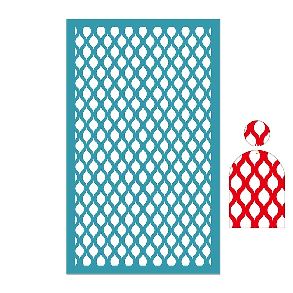 PandaHall Rectangle Polyester Screen Printing Stencil, for Painting on Wood, DIY Decoration T-Shirt Fabric, Others, 15x9cm Polyester Others
PandaHall Rectangle Polyester Screen Printing Stencil, for Painting on Wood, DIY Decoration T-Shirt Fabric, Others, 15x9cm Polyester Others