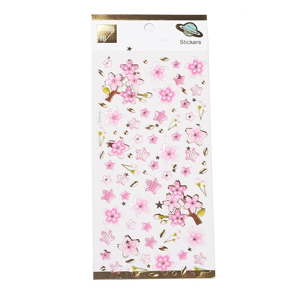 PandaHall Epoxy Resin Sticker, for Scrapbooking, Travel Diary Craft, Sakura Pattern, 205x95mm Resin Flower
PandaHall Epoxy Resin Sticker, for Scrapbooking, Travel Diary Craft, Sakura Pattern, 205x95mm Resin Flower