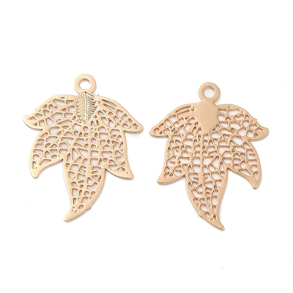 PandaHall Long-Lasting Plated Brass Filigree Pendants, Leaf Charm, Light Gold, 18.5x14x0.3mm, Hole: 1.2mm Brass Leaf
PandaHall Long-Lasting Plated Brass Filigree Pendants, Leaf Charm, Light Gold, 18.5x14x0.3mm, Hole: 1.2mm Brass Leaf