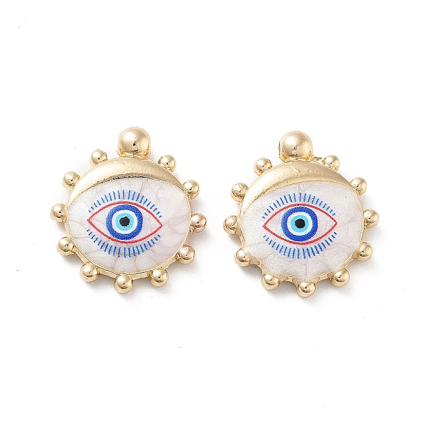 PandaHall Rack Plating Alloy Enamel Pendants, with Resin, Sun with Evil Eye Charm, Cadmium Free & Nickel Free & Lead Free, Golden, Red...
PandaHall Rack Plating Alloy Enamel Pendants, with Resin, Sun with Evil Eye Charm, Cadmium Free & Nickel Free & Lead Free, Golden, Red...