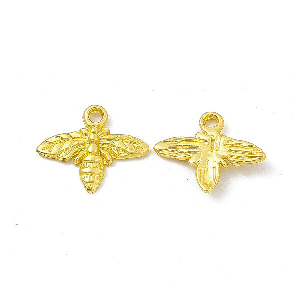 PandaHall Rack Plating Alloy Charms, Cadmium Free & Lead Free & Nickle Free, Bee Charms, Matte Gold Color, 13.4x15.8x2mm, Hole: 1.5mm Alloy...
PandaHall Rack Plating Alloy Charms, Cadmium Free & Lead Free & Nickle Free, Bee Charms, Matte Gold Color, 13.4x15.8x2mm, Hole: 1.5mm Alloy...