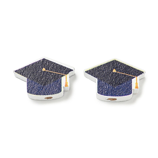 PandaHall Printed Wood Beads, Graduation Cap, Black, 12.5x19.5x5.5mm, Hole: 2.5mm Wood Hat Black
PandaHall Printed Wood Beads, Graduation Cap, Black, 12.5x19.5x5.5mm, Hole: 2.5mm Wood Hat Black