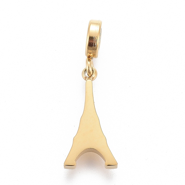 PandaHall Ion Plating(IP) 304 Stainless Steel Pendants, with Tube Bails, Manual Polishing, Eiffel Tower, Golden, 18mm, Pendant: 12x6x1.8mm...
PandaHall Ion Plating(IP) 304 Stainless Steel Pendants, with Tube Bails, Manual Polishing, Eiffel Tower, Golden, 18mm, Pendant: 12x6x1.8mm...