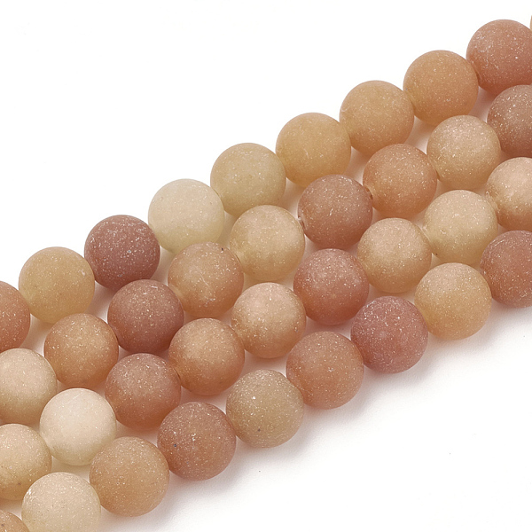 PandaHall Natural Red Aventurine Beads Strands, Frosted, Round, 4mm, Hole: 1mm, about 96pcs/strand, 15.5 inch Red Aventurine Round
PandaHall Natural Red Aventurine Beads Strands, Frosted, Round, 4mm, Hole: 1mm, about 96pcs/strand, 15.5 inch Red Aventurine Round