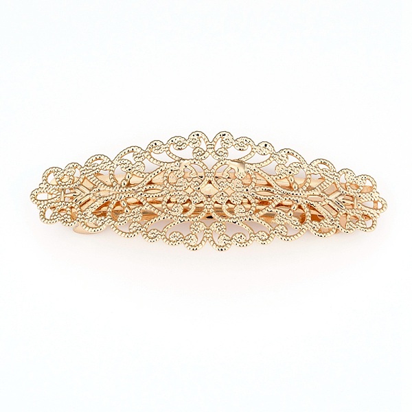 PandaHall Brass Alligator Hair Clips, Long-Lasting Plated, Flower, Real 14K Gold Plated, 64x23.5x9mm Brass
PandaHall Brass Alligator Hair Clips, Long-Lasting Plated, Flower, Real 14K Gold Plated, 64x23.5x9mm Brass