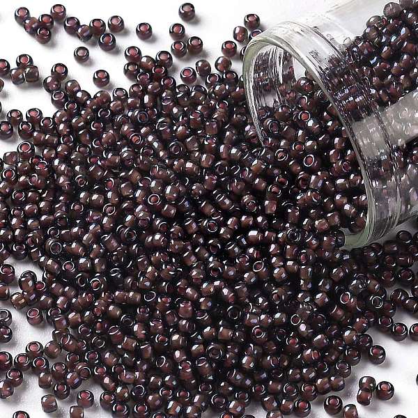 PandaHall TOHO Round Seed Beads, Japanese Seed Beads, (382) Pink Lined Amethyst Luster, 11/0, 2.2mm, Hole: 0.8mm, about 1110pcs/bottle...
PandaHall TOHO Round Seed Beads, Japanese Seed Beads, (382) Pink Lined Amethyst Luster, 11/0, 2.2mm, Hole: 0.8mm, about 1110pcs/bottle...
