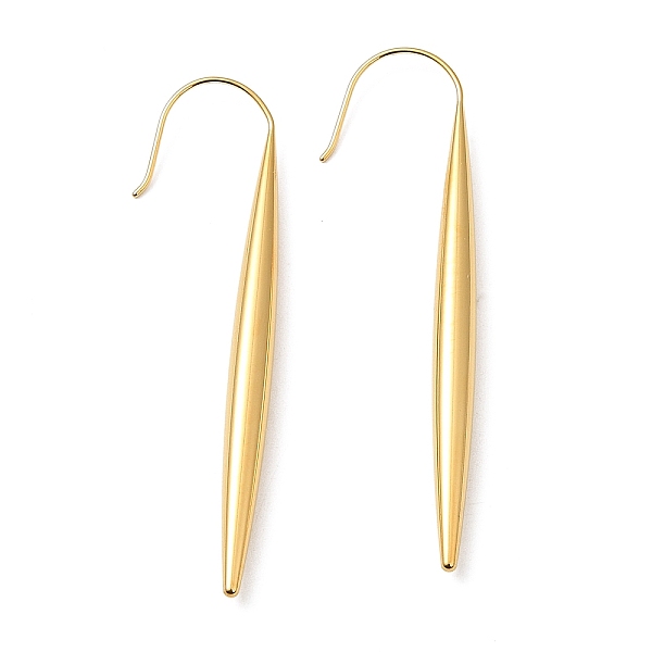 PandaHall Ion Plating(IP) 304 Stainless Steel Dangle Earrings, Horse Eye, Golden, 61x4.5mm 304 Stainless Steel Horse Eye
PandaHall Ion Plating(IP) 304 Stainless Steel Dangle Earrings, Horse Eye, Golden, 61x4.5mm 304 Stainless Steel Horse Eye