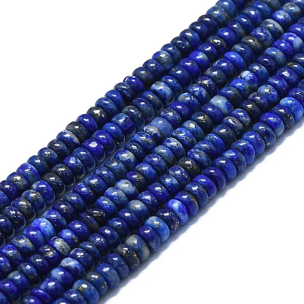 PandaHall Natural Lapis Lazuli Beads Strands, Disc, 4x1.5~2mm, Hole: 0.5mm, about 96pcs/strand, 15.55''(39.5cm) Lapis Lazuli Disc
PandaHall Natural Lapis Lazuli Beads Strands, Disc, 4x1.5~2mm, Hole: 0.5mm, about 96pcs/strand, 15.55''(39.5cm) Lapis Lazuli Disc