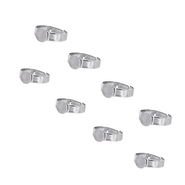 PandaHall UNICRAFTALE DIY 40 Sets Adjustable Finger Rings with 8mm/10mm Stainless Steel Flat Round Blank Finger Rings Tray with Glass..., Clear
PandaHall UNICRAFTALE DIY 40 Sets Adjustable Finger Rings with 8mm/10mm Stainless Steel Flat Round Blank Finger Rings Tray with Glass..., Clear