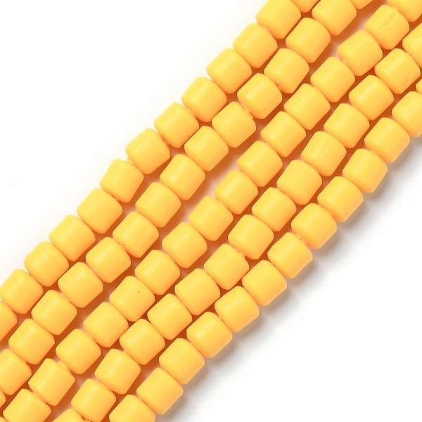 PandaHall Handmade Polymer Clay Bead Strands, Column, Gold, 6.5x6mm, Hole: 1.2mm, about 61pcs/strand, 15.75 inch(40cm) Polymer Clay Column...
PandaHall Handmade Polymer Clay Bead Strands, Column, Gold, 6.5x6mm, Hole: 1.2mm, about 61pcs/strand, 15.75 inch(40cm) Polymer Clay Column...