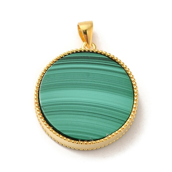 PandaHall Rack Plating 925 Sterling Silver Pave Natural Malachite Pendants, Long-Lasting Plated, Flat Round Charms, Real 18K Gold Plated...
PandaHall Rack Plating 925 Sterling Silver Pave Natural Malachite Pendants, Long-Lasting Plated, Flat Round Charms, Real 18K Gold Plated...