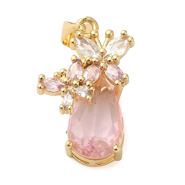 PandaHall Rack Plating Brass Micro Pave Cubic Zirconia Pendants, Cadmium Free & Lead Free, Long-Lasting Plated, Real 18K Gold Plated..., Pink
PandaHall Rack Plating Brass Micro Pave Cubic Zirconia Pendants, Cadmium Free & Lead Free, Long-Lasting Plated, Real 18K Gold Plated..., Pink