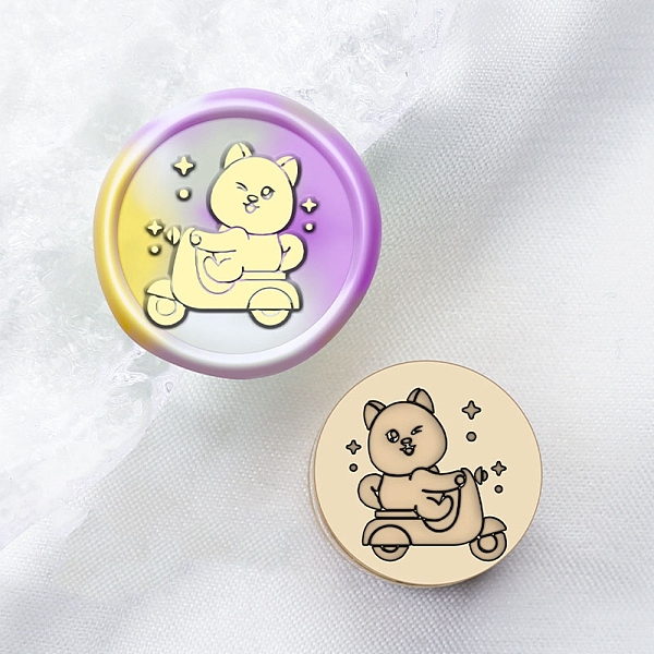 PandaHall Wax Seal Brass Stamp Head, for Wax Seal Stamp, Cat Shape, 15x15mm, Hole: 7mm Brass Cat Shape
PandaHall Wax Seal Brass Stamp Head, for Wax Seal Stamp, Cat Shape, 15x15mm, Hole: 7mm Brass Cat Shape