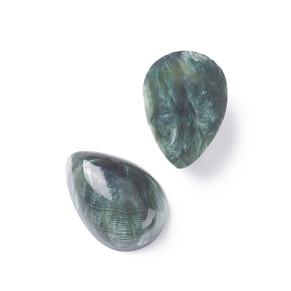 PandaHall Natural Seraphinite Cabochons, Teardrop, 14x10x5~5.5mm Seraphinite Teardrop
PandaHall Natural Seraphinite Cabochons, Teardrop, 14x10x5~5.5mm Seraphinite Teardrop