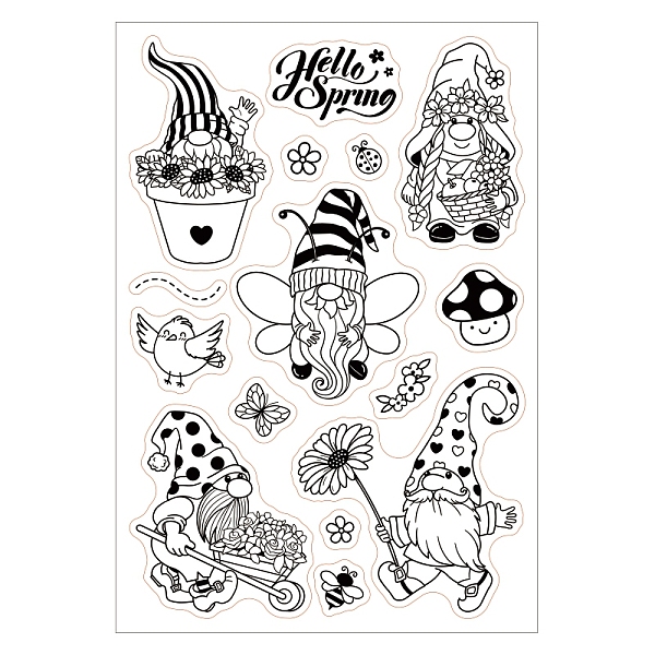 PandaHall PVC Plastic Stamps, for DIY Scrapbooking, Photo Album Decorative, Cards Making, Stamp Sheets, Floral Pattern, 16x11x0.3cm Plastic...
PandaHall PVC Plastic Stamps, for DIY Scrapbooking, Photo Album Decorative, Cards Making, Stamp Sheets, Floral Pattern, 16x11x0.3cm Plastic...