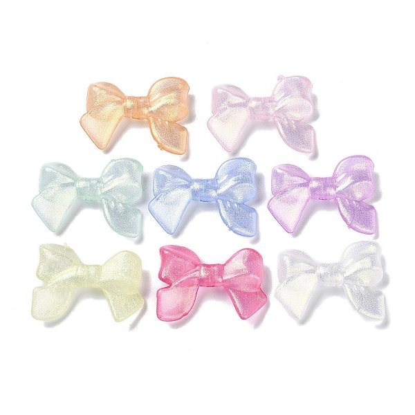 PandaHall Transparent Acrylic Beads, with Glitter Powder, Bowknot, Mixed Color, 23x33x6.5mm, Hole: 2mm, about 240pcs/500g Acrylic Bowknot..., Multicolor
PandaHall Transparent Acrylic Beads, with Glitter Powder, Bowknot, Mixed Color, 23x33x6.5mm, Hole: 2mm, about 240pcs/500g Acrylic Bowknot..., Multicolor