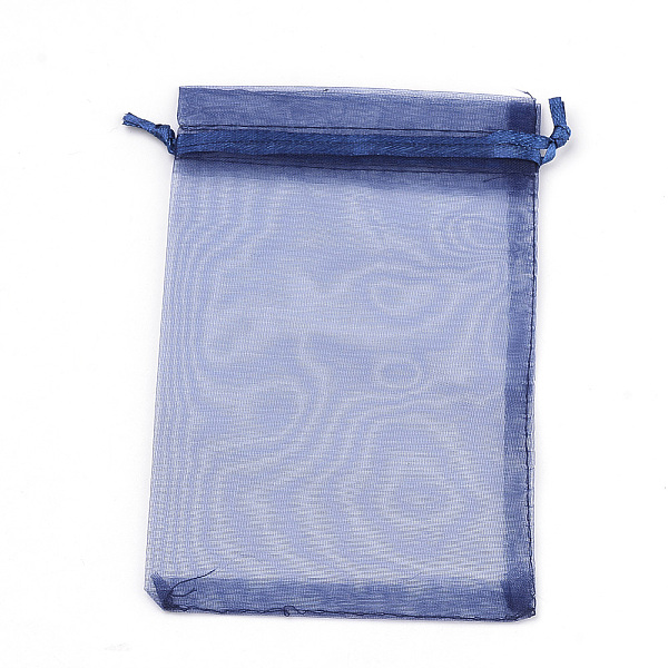 PandaHall Organza Gift Bags, with Drawstring, Rectangle, Midnight Blue, 12x10cm Organza Rectangle
PandaHall Organza Gift Bags, with Drawstring, Rectangle, Midnight Blue, 12x10cm Organza Rectangle