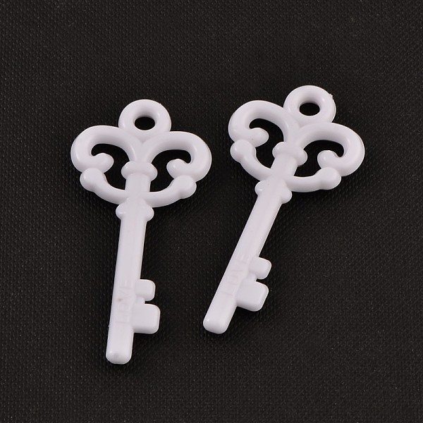 PandaHall Colorful Acrylic Big Pendants, Love Key, White, 62x29x4.5mm, Hole: 4mm, about 205pcs/500g Acrylic Key White
PandaHall Colorful Acrylic Big Pendants, Love Key, White, 62x29x4.5mm, Hole: 4mm, about 205pcs/500g Acrylic Key White