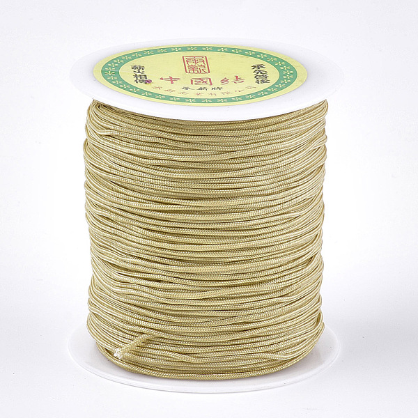 PandaHall Nylon Thread, Pale Goldenrod, 1.5mm, about 120.29 yards(110m)/roll Nylon Yellow
PandaHall Nylon Thread, Pale Goldenrod, 1.5mm, about 120.29 yards(110m)/roll Nylon Yellow