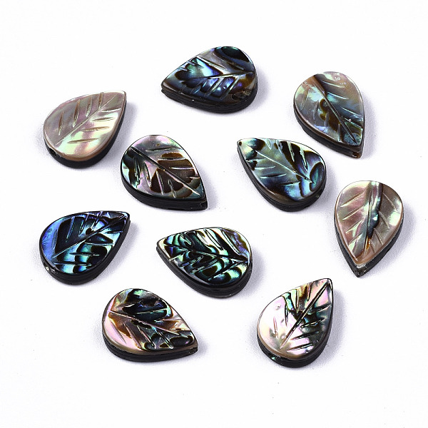 PandaHall Natural Abalone Shell/Paua Shell Beads, Carved, Leaf, Colorful, 12.5x8.5x3.5mm, Hole: 1mm Paua Shell Leaf
PandaHall Natural Abalone Shell/Paua Shell Beads, Carved, Leaf, Colorful, 12.5x8.5x3.5mm, Hole: 1mm Paua Shell Leaf