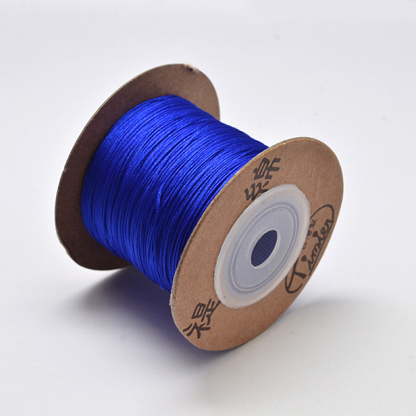 PandaHall Eco-Friendly Dyed Nylon Threads, String Threads Cords, Blue, 0.4mm, about 164.04 yards(150m)/roll Nylon Blue
PandaHall Eco-Friendly Dyed Nylon Threads, String Threads Cords, Blue, 0.4mm, about 164.04 yards(150m)/roll Nylon Blue