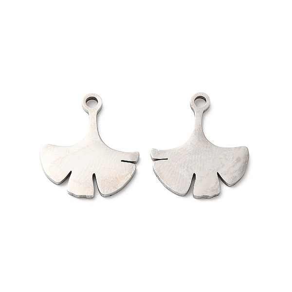 PandaHall 201 Stainless Steel Pendants, Laser Cut, Ginkgo Leaf Charm, Stainless Steel Color, 15x13x1mm, Hole: 1.4mm 201 Stainless Steel Leaf
PandaHall 201 Stainless Steel Pendants, Laser Cut, Ginkgo Leaf Charm, Stainless Steel Color, 15x13x1mm, Hole: 1.4mm 201 Stainless Steel Leaf