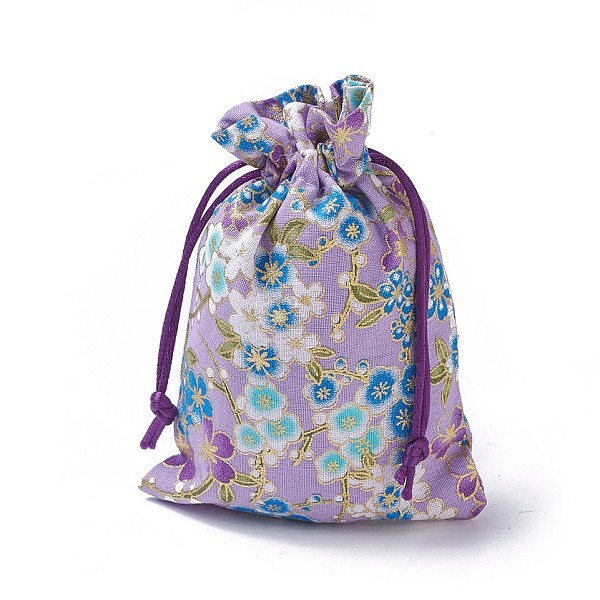 PandaHall Burlap Packing Pouches, Drawstring Bags, Rectangle with Flower Pattern, Purple, 14.2~14.7x10~10.3cm Burlap Purple
PandaHall Burlap Packing Pouches, Drawstring Bags, Rectangle with Flower Pattern, Purple, 14.2~14.7x10~10.3cm Burlap Purple