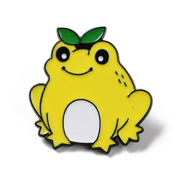 PandaHall Pear Fruit Animal Alloy Enamel Pin Brooch, Frog, 29.5x28.5x1.5mm Alloy+Enamel Frog Yellow
PandaHall Pear Fruit Animal Alloy Enamel Pin Brooch, Frog, 29.5x28.5x1.5mm Alloy+Enamel Frog Yellow