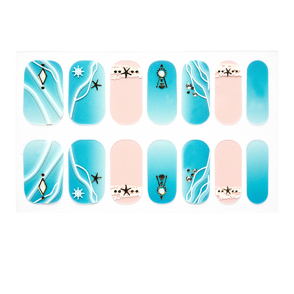 PandaHall Full Cover Nombre Nail Stickers, Self-Adhesive, for Nail Tips Decorations, Dark Turquoise, 24x8mm, 14pcs/sheet Paper Others
PandaHall Full Cover Nombre Nail Stickers, Self-Adhesive, for Nail Tips Decorations, Dark Turquoise, 24x8mm, 14pcs/sheet Paper Others