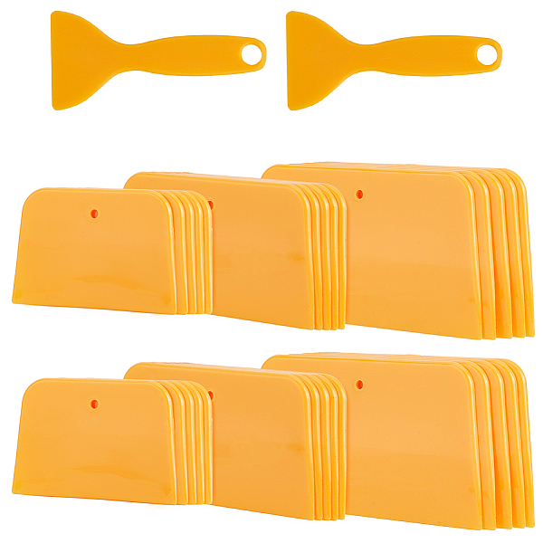 PandaHall CRASPIRE Plastic Scraper, Lamination Tool, Car Vinyl Protection Film Installation Tool, Gold, 9.7~15.5x5.7~8.7x0.2~0.3cm, 5pcs/bag...
PandaHall CRASPIRE Plastic Scraper, Lamination Tool, Car Vinyl Protection Film Installation Tool, Gold, 9.7~15.5x5.7~8.7x0.2~0.3cm, 5pcs/bag...