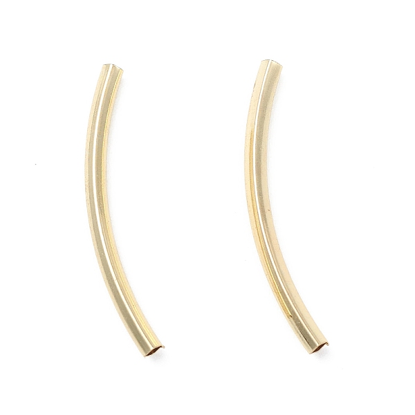 PandaHall Rack Plating Brass Tube Beads, Curved Beads, Long-Lasting Plated, Cadmium Free & Lead Free, Real 18K Gold Plated, 35x2x2mm, Hole...
PandaHall Rack Plating Brass Tube Beads, Curved Beads, Long-Lasting Plated, Cadmium Free & Lead Free, Real 18K Gold Plated, 35x2x2mm, Hole...