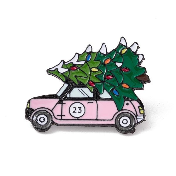 PandaHall Christmas Theme Enamel Pin, Electrophoresis Black Alloy Badge for Backpack Clothes, Car Pattern, 30.5x37.5x1.7mm Alloy+Enamel Car..., Pink
PandaHall Christmas Theme Enamel Pin, Electrophoresis Black Alloy Badge for Backpack Clothes, Car Pattern, 30.5x37.5x1.7mm Alloy+Enamel Car..., Pink
