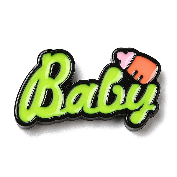 PandaHall Opaque Resin Cabochons, Word Baby, Yellow Green, 23.5x41.5x5mm Resin Word
PandaHall Opaque Resin Cabochons, Word Baby, Yellow Green, 23.5x41.5x5mm Resin Word