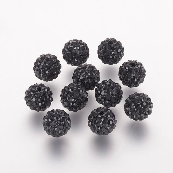 PandaHall Polymer Clay Rhinestone Beads, Grade A, Round, Pave Disco Ball Beads, Jet, 8x7.5mm, Hole: 1mm Polymer Clay+Glass Rhinestone Round..., Black
PandaHall Polymer Clay Rhinestone Beads, Grade A, Round, Pave Disco Ball Beads, Jet, 8x7.5mm, Hole: 1mm Polymer Clay+Glass Rhinestone Round..., Black