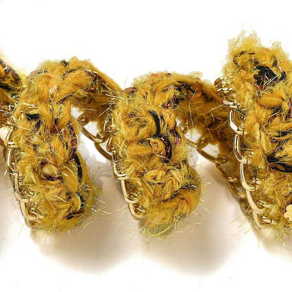 PandaHall Polyester Crochet Lace Trim, Knitted Decor Trimming with Golden Tone Aluminium Chain & PVC Paillettes, for Clothes Bridal Dress..., Gold
PandaHall Polyester Crochet Lace Trim, Knitted Decor Trimming with Golden Tone Aluminium Chain & PVC Paillettes, for Clothes Bridal Dress..., Gold