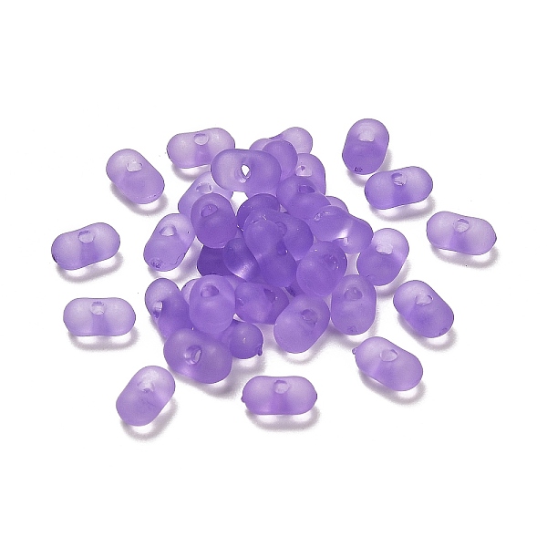 PandaHall Transparent Acrylic Beads, Frosted, Peanut, Medium Purple, 6x4x3mm, Hole: 1mm, about 10230pcs/500g Acrylic Oval
PandaHall Transparent Acrylic Beads, Frosted, Peanut, Medium Purple, 6x4x3mm, Hole: 1mm, about 10230pcs/500g Acrylic Oval