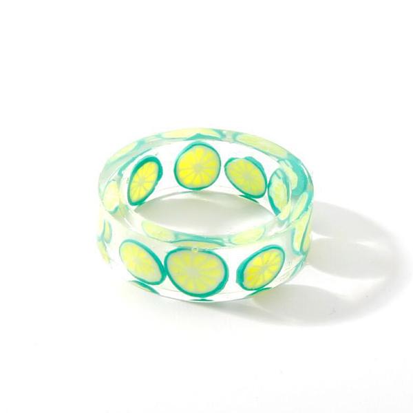 PandaHall Resin Plain Band Rings, Polymer Clay Fruit Slice inside Rings for Women Girls, Lemon, 17mm Resin Lemon
PandaHall Resin Plain Band Rings, Polymer Clay Fruit Slice inside Rings for Women Girls, Lemon, 17mm Resin Lemon