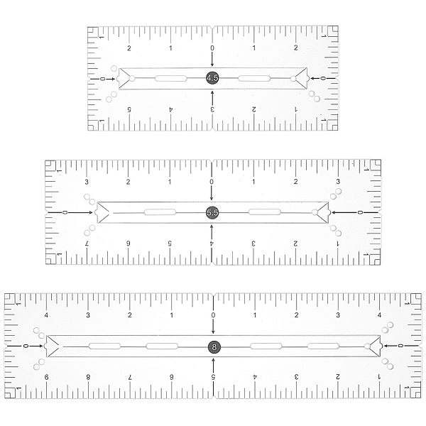 PandaHall BENECREAT 3Pcs 3 Sizes Acrylic Quilting Template Ruler, Pocket Pattern Template, Rectangle Template Quilt Supplies for Cutting..., Clear
PandaHall BENECREAT 3Pcs 3 Sizes Acrylic Quilting Template Ruler, Pocket Pattern Template, Rectangle Template Quilt Supplies for Cutting..., Clear